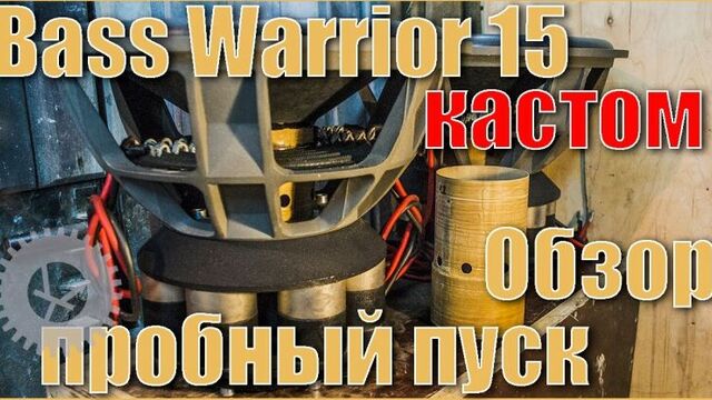Bass Warrior 15 (Custom) - Обзор, первые запуски