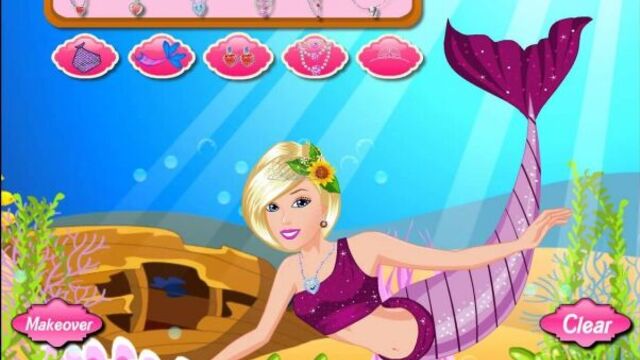 Dress for Ariel - Princess Disney: Games for Girls, Barbie Games