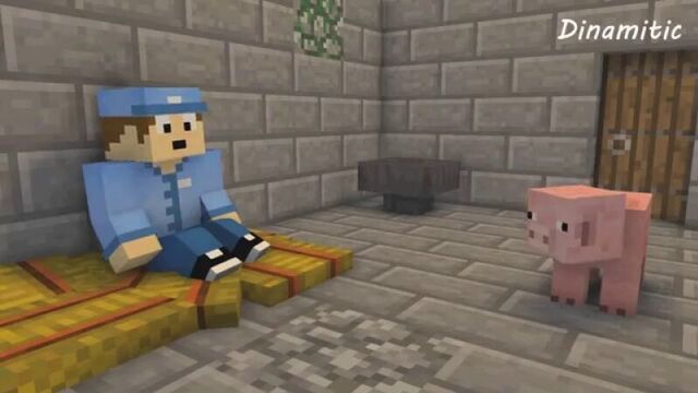 FNAF and Pig - Minecraft Animation (Five Nights At Freddy's)