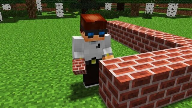 Minecraft Мультики. Мистер Анфайни и Первая Постройка (Майнкрафт Анимация)