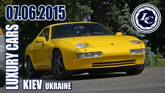 Luxury Cars in Kiev (07.06.15) Porsche 928 S4