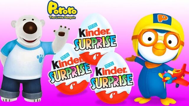 Surprise Eggs!!! Pororo Пингвиненок Пороро новый мультик Киндер сюрприз и другие мультики!!!Маруси