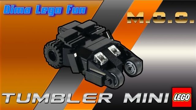 Lego MOC #55 Tumbler mini Instruction - Лего самоделка Тамблер мини Инструкция