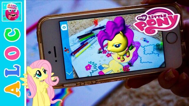 My Little Pony. Magic Show - 3D Coloring book, Color Alive with Iphone | Живая 3Д Раскраска