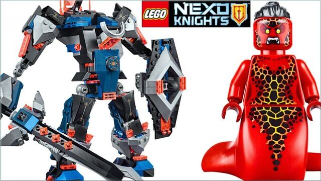 LEGO Nexo Knights 70326 Робот Чёрный рыцарь Обзор. Лего Нексо Найтс набор