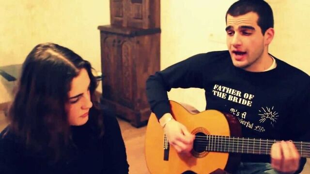 Zumba da 33a / игра на гитаре - Zura Talakhadze / ზუმბა და 33ა / amazing guitar / супер голос