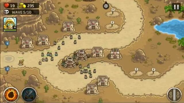 Kingdom Rush Frontiers прохождение уровень 2 Iron, 3
