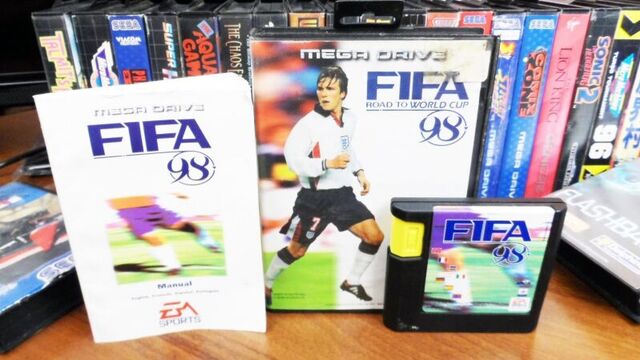 Sega Mega Drive FIFA 98: Road to World Cup
