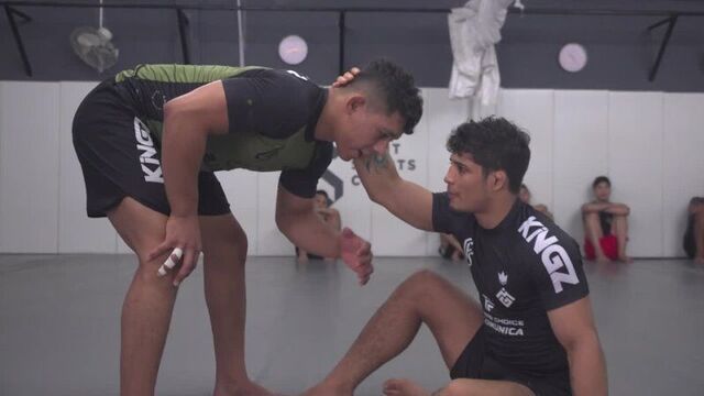 Mica Galvao - Diving Armlock