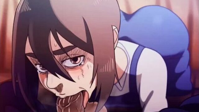 Attack on Titan. Shingeki no Kyojin. Gabi Braun. (artist:d-art). Animated Video Hentai.