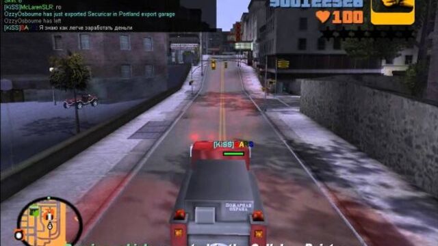 Liberty Unleashed, заработок денег на сервере "[CZ/EN] GTA-MP.CZ + gta.cz" работаем Firefighter