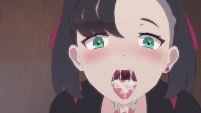 Marnie blowjob - pokemon porn (3D Хентай,hentai,blowjob,all sex,cowgirl,3d porn,R34,SFM,creampied,stockings,rape,bdsm,gag)