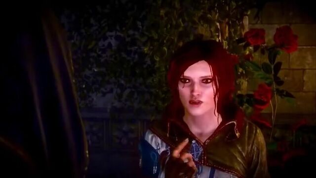 The Witcher 2 Розы памяти Секс с Трисс Меригольд