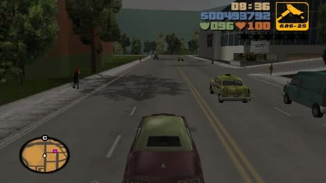 GTA III прохождение на 100% миссия 40 договор (720p)