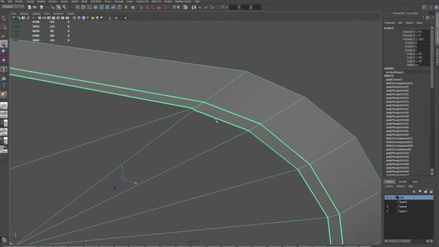 Maya hard surface GUN MODELING tutorial part 3 - professional detail