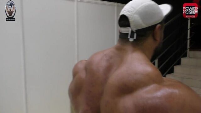 Roelly Winklaar Backstage 2016 Amateur Olympia Moscow