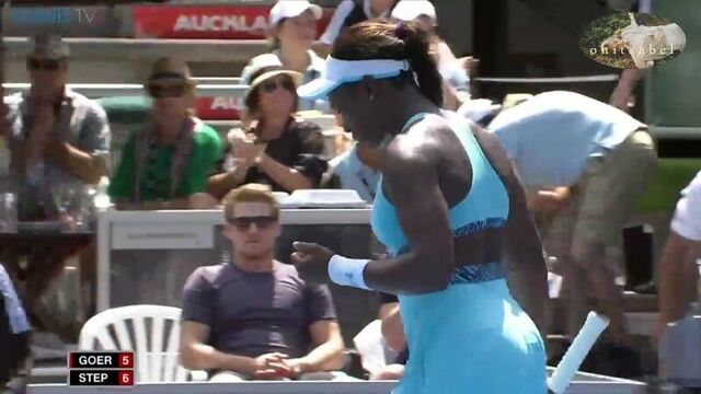 Sloane Stephens vs Julia Goerges Auckland 2016 F