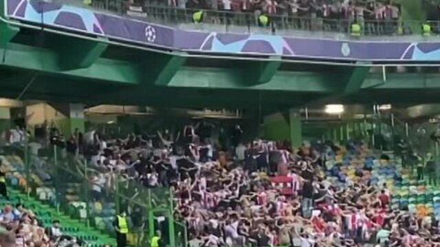 Ultras Amsterdam in Lisbon 15/09/2021
