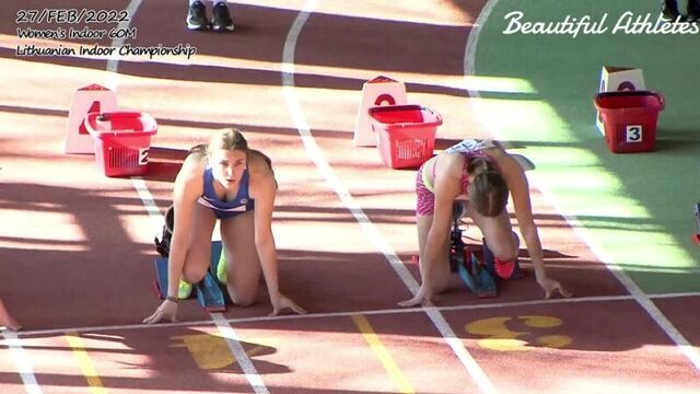 Dovilė Kilty, Emilija Strupaite - Womens Triple Jump - Lithuanian Indoor Championship 2022