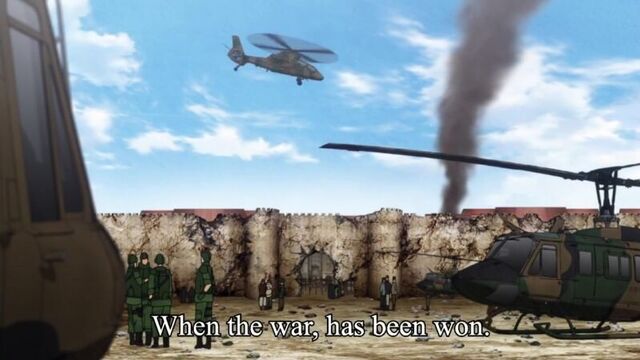 GATE AMV - Sabaton Light in The Black
