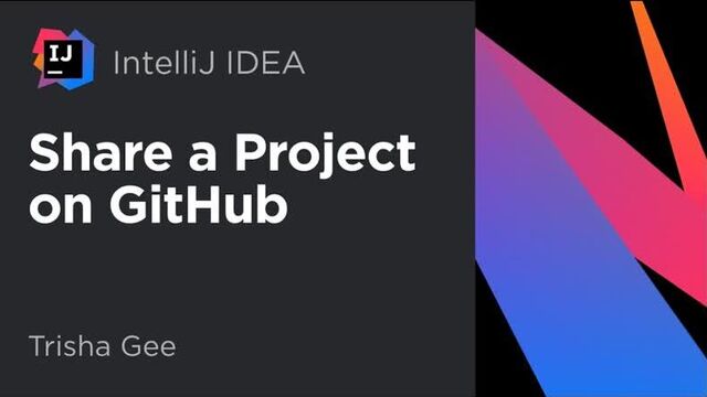 IntelliJ IDEA. Share a Project on GitHub (2020)