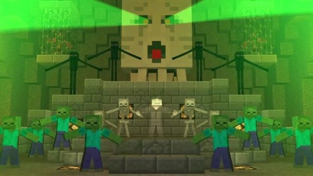 Minecraft песня "Dont Mine At Night"