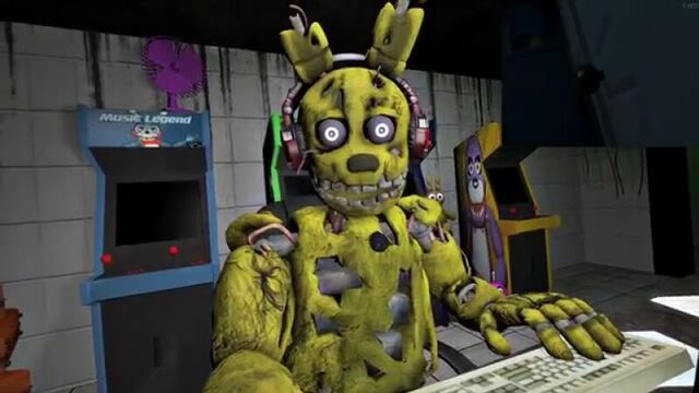 SPRINGTRAP vs NIGHTMARE _ FNAF SFM