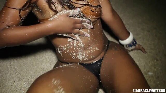 Miracle Watts shoot with Blackmen Magazine