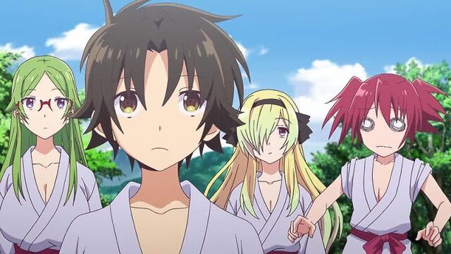 Megami-ryou no Ryoubo-kun/комендант общежития богинь - 05 серия