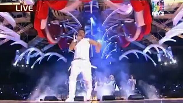 Michael Jackson Tribute. LaToya Jackson и наши звезды. "Earth Song". Премия МУЗ-ТВ 2010