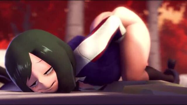 Asui Tsuyu - My hero academia futanari
