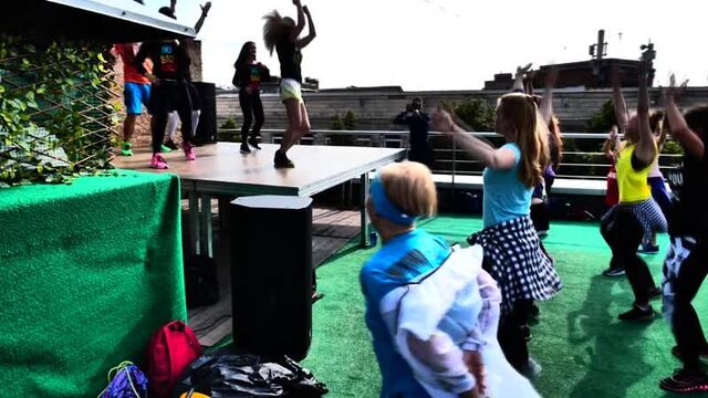 Zumba on the roof 2019