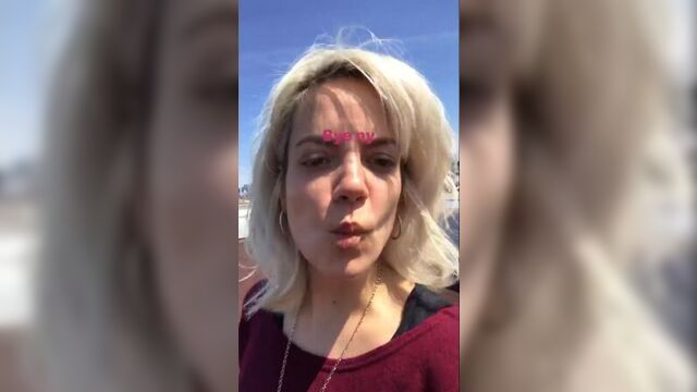 Lily Allen - InstaStories 13.04.17