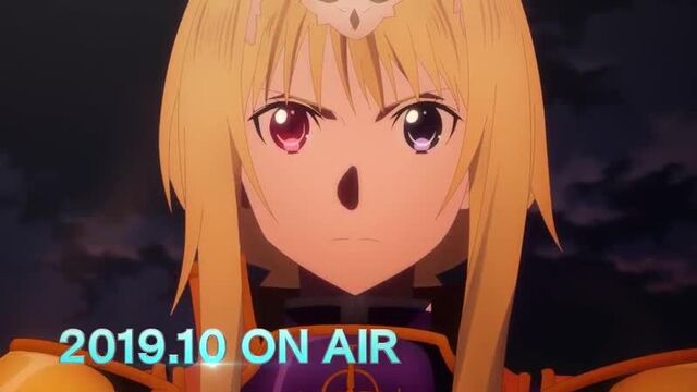 Трейлер Мастера Меча Онлайн 3: Алисизация часть 2 / Sword Art Online 3 сезон: Alicization / Сворд Арт Онлайн ТВ 3