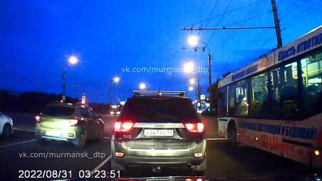 Смертельное ДТП в Мурманске, видео: Мурманск ДТП ЧП