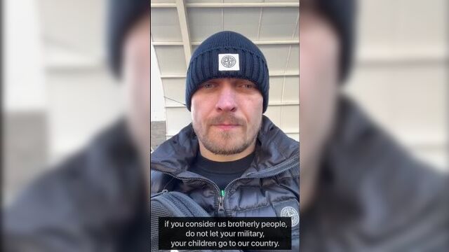 ⚡Александр Усик обратился к российским гражданам и Владимиру Путину!