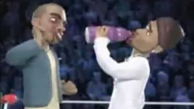 Celebrity Deathmatch on MTV-50 Cent VS The Game