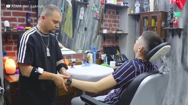 [ASMR Anil Çakmak] ASMR MASSAGE | World's Most Satisfying ASMR BARBER MASSAGE