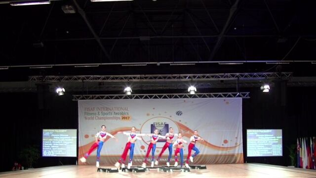 FISAF Int Fitness & Sports Aerobics World Championships 2017. Semifinal cadet Grande Step (18-Oct-2017)