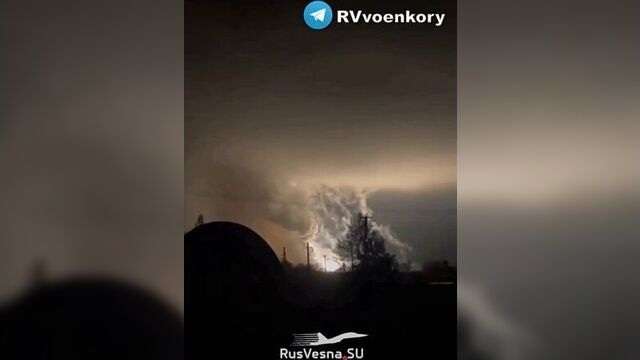 Мощные взрывы в Павлограде