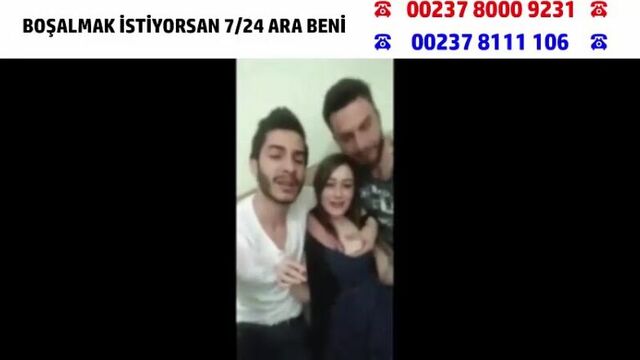 Üniversiteli Kızı Canlı Yayında Grup Soyuyolar (PERİSCOPE İFŞA)