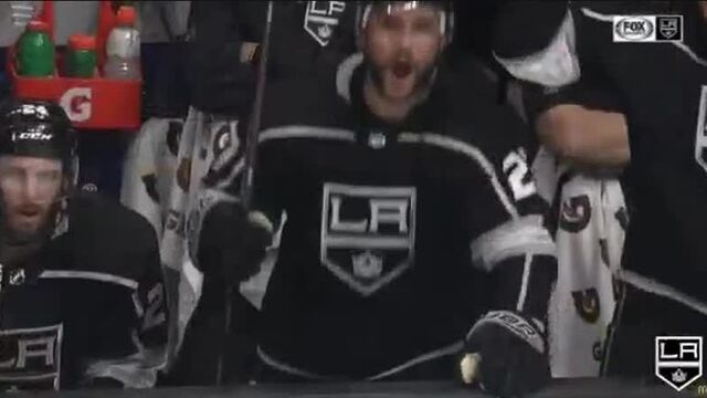 LA Kings - Ilya Kovalchuk with the big hit 