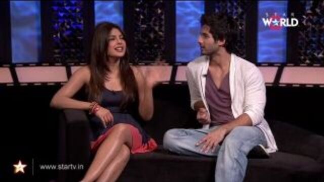 Shahid Kapoor and Priyanka Chopra 's candid chat with Anupama Chopra