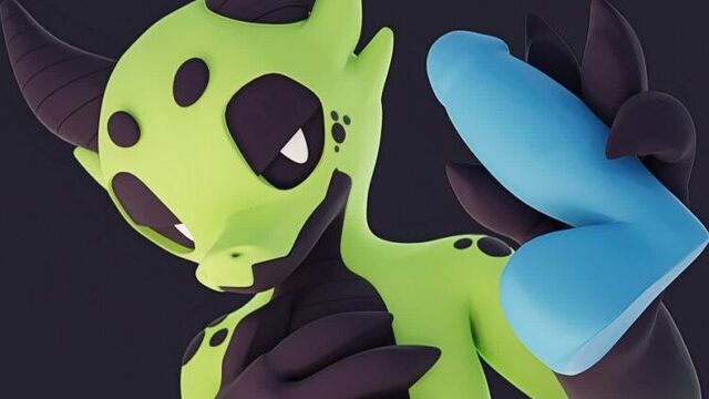 3D Yiff by Sealled Furry Porn Sex E621 Gay Protogen Scalie Dragon sex toys dildo