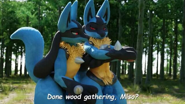 3D Yiff by Kuroodod Furry Porn Sex E621 FYE Gay Femboy Lucario Brothers Incest Pokemon r34 Rule34 Anal