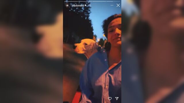 «Insta-Story» — Aybüke Pusat. — 21.08.22