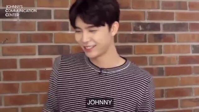 johnny getting shy over his mom's love