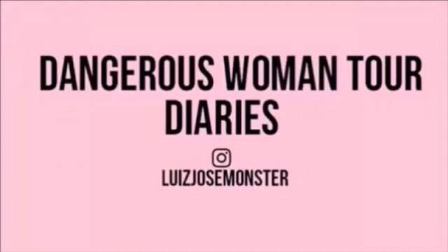 Ariana Grande - Dangerous Woman Tour (Animation); Gpld Miss Drande