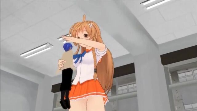 【giantess】shrink in classroom【巨大娘】