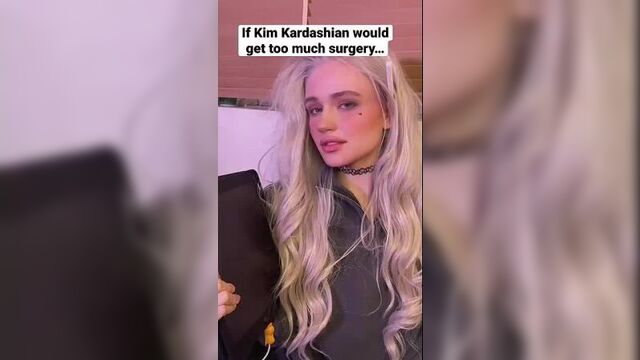 [JULIA GISELLA] Drawing Kim Kardashian if she would get TOO MUCH SURGERY